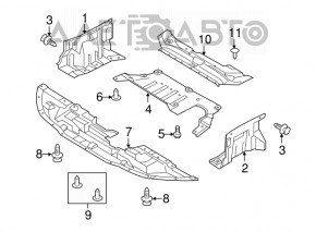 Husa televizor Mitsubishi Outlander Sport ASX 10-