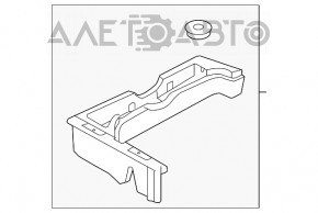 Spumă de polistiren sub instrumentul stâng Mitsubishi Outlander Sport ASX 10-