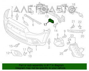 Absorbantul de impact frontal stânga Mitsubishi Outlander Sport ASX 16-19 restul