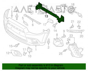 Amplificatorul de bara fata pentru Mitsubishi Outlander Sport ASX 10-