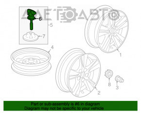 Suport roată de rezervă Honda Civic X FC 16-21