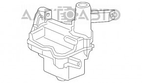 Бачок омывателя Acura ILX 13- без горловины