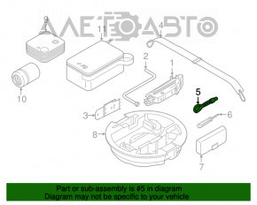 Clește de remorcare Mini Cooper Countryman R60 10-16