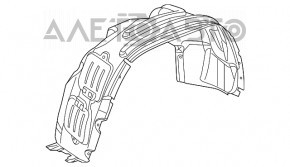 Bara de protecție față stânga Jeep Cherokee KL 14-18, nou, neoriginal