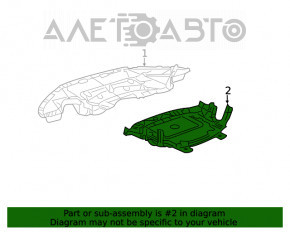 Protecția motorului Chrysler 300 11- AWD