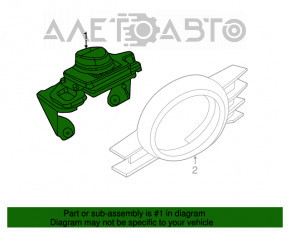 Radarul de croazieră Chrysler 300 11-14 este disponibil.