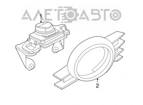 Radarul de croazieră Chrysler 300 11-14 este disponibil.