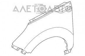 Aripa față stânga Kia Soul 14-19