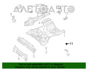 Suport roată de rezervă Hyundai Sonata 11-15