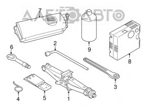 Ключ балонный гаечный Mini Cooper Countryman R60 10-16