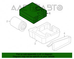 Compresorul de umflare a roților Mini Cooper Countryman R60 10-16