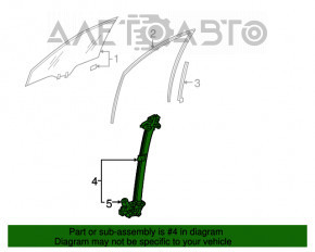Стеклоподъемник с мотором передний левый Honda CRV 17-22
