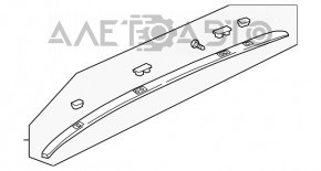 Рейлинги продольные Honda CRV 17-22