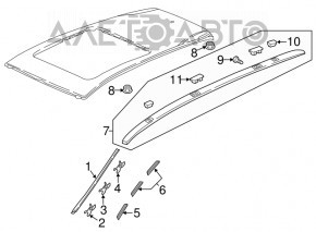 Barele longitudinale Honda CRV 17-22