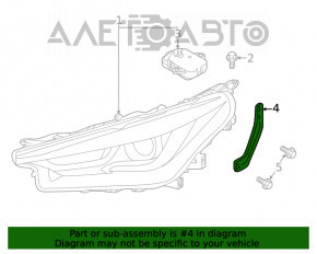 Suport aripi dreapta sus Infiniti QX50 19-