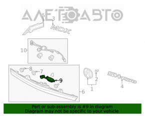 Butonul de deschidere a portbagajului pentru Acura MDX 14-20