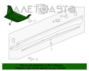 Protecția cutiei de viteze automată Acura MDX 14-20