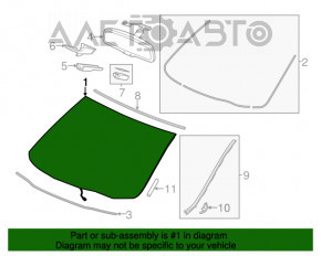 Parbriz Acura MDX 14-15