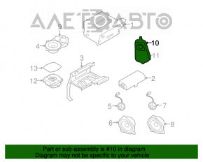 Сабвуфер BMW X5 E70 07-13