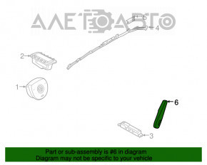 Подушка безопасности airbag сидения правого BMW 3 F30 12-18