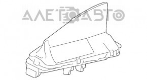 Antena aripă asamblată BMW 3 F30 12-15 zgârieturi pe capac, lipsă cip