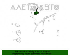 Модуль srs airbag компьютер подушек безопасности BMW X5 X6 E70 E71 07-13