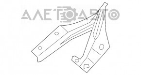 Capota dreapta Nissan Maxima A36 16- noua originala OEM