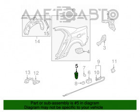 Grila de ventilatie stanga Honda HR-V 16-22