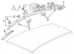 Barele longitudinale Honda HR-V 16-22