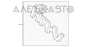 Emblema cu inscripția HR-V pe ușa portbagajului Honda HR-V 16-22