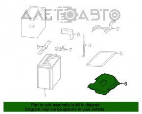 Suport baterie Lexus RX350 04-09