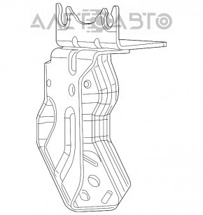 Suport ABS pentru Dodge Grand Caravan 11-20