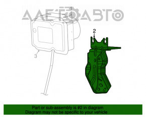 Suport ABS pentru Dodge Grand Caravan 11-20