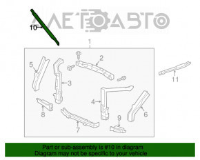 Suport radiator dreapta Acura MDX 14-20