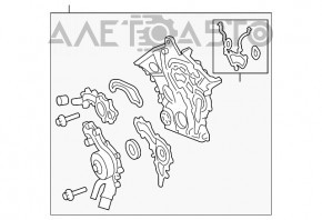 Capota motorului Jeep Cherokee KL 14- 3.2