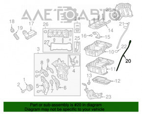 Filtru de ulei Jeep Cherokee KL 14- 3.2