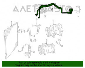 Evaporatorul de aer condiționat al încălzitorului-condensator Dodge Journey 11-