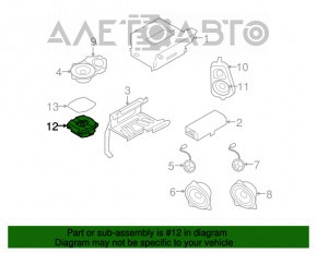 Subwoofer stânga BMW X3 F25 11-17