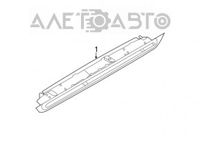 Semnal de oprire pentru BMW X3 F25 11-17