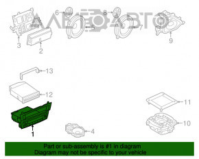 Магнитофон радио BMW X3 F25 11-17