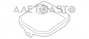 Capac carcasa filtru habitaclu sus BMW X3 F25 11-17 nou original OEM