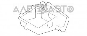 Capacul carcasei filtrului de salon inferior BMW X3 F25 11-17