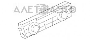 Controlul climatizării pentru BMW X3 F25 11-17 cu încălzirea scaunelor.