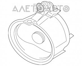 Farul de ceață dreapta pentru BMW X3 F25 11-17, nou, original OEM