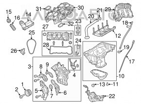 Filtrul de ulei Dodge Journey 11- 2.4