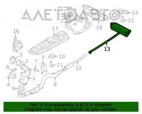 Silencer spate cu baie Jeep Renegade 15- fwd