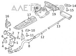 Silencer spate cu baie Jeep Renegade 15- fwd