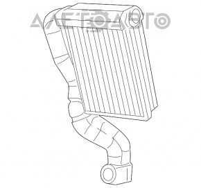 Evaporatorul de la încălzirea spate a Dodge Journey 11-