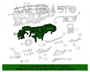 Tubul de protecție subtorpilor pentru Jeep Grand Cherokee WK2 14-21