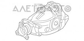 Задний дифференциал редуктор Dodge Challenger 15-19 3.6 99к